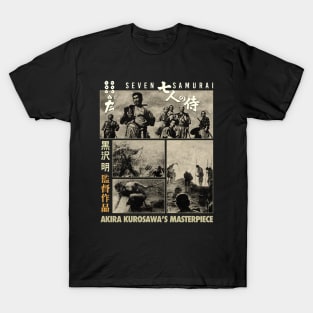 Seven Samurai Fanart Design T-Shirt